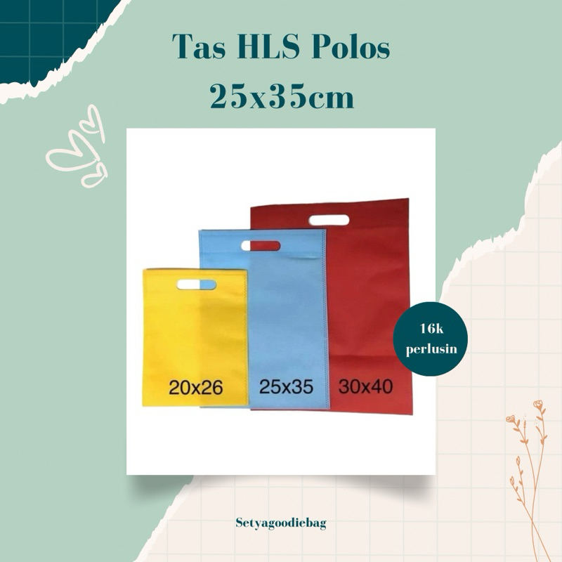

(ISI 20pcs) Tas Souvenir Model Heandle Oval Ukuran 25x35cm