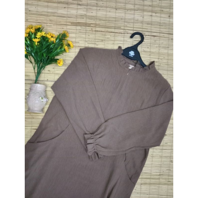 Gamis Cringkle Sutra Premium