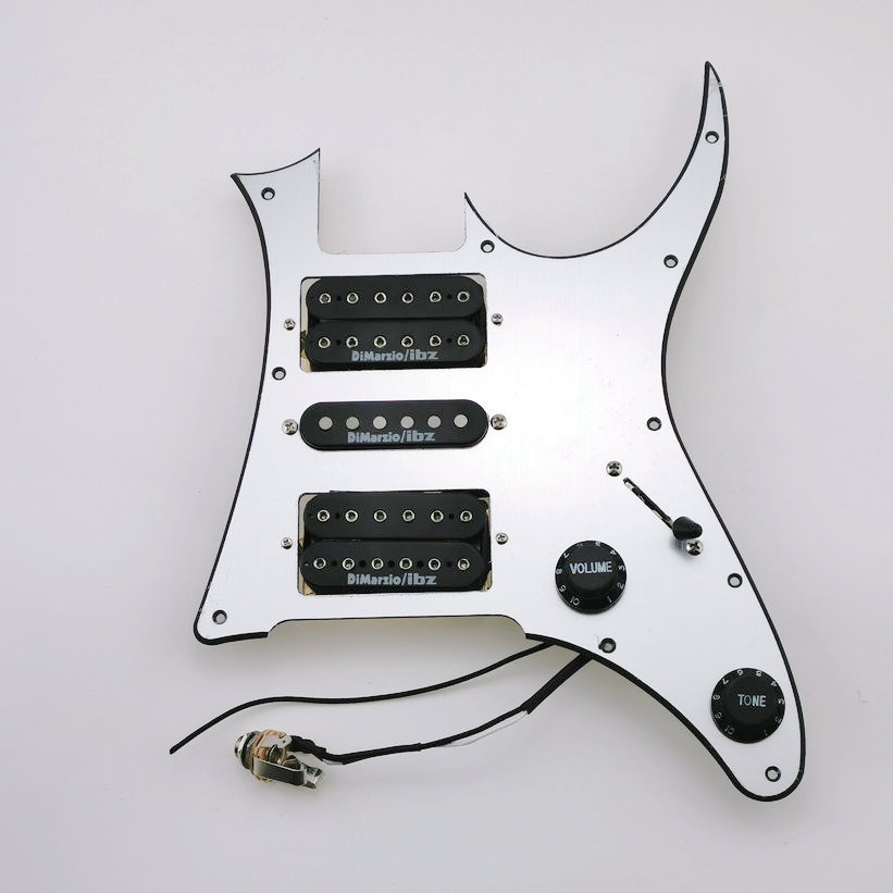 Dimarzi/Ibz Alnico Pickups HSH Mirror Pickguard Electric Guitar Pickup 1 Set IBANEZ JEM RG Electric 