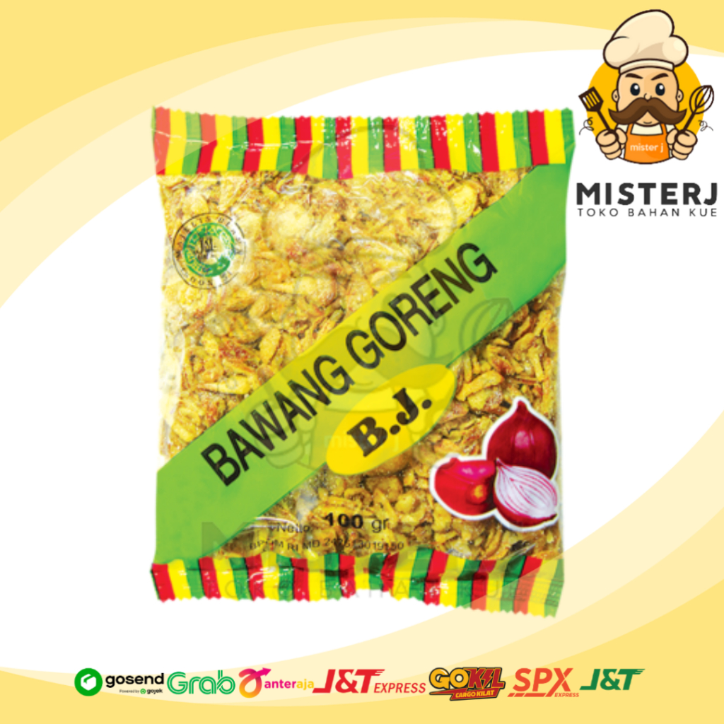 

Bawang Goreng Merah BJ | 50 Gram | Kemasan Pabrik