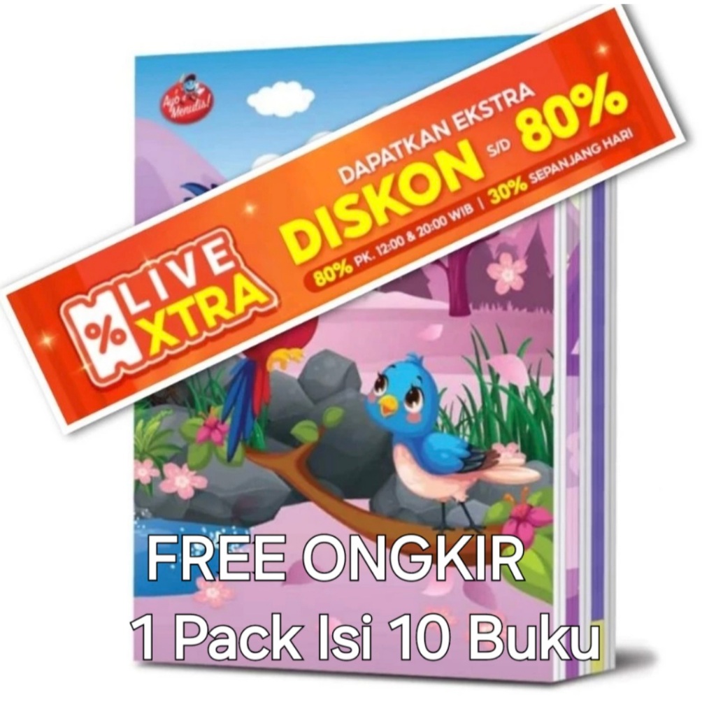 

Buku Tulis Sinar Dunia SIDU 38 Lembar (1Pack isi 10 buku)