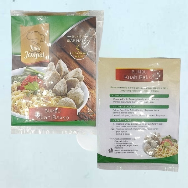 

Bumbu Kuah Bakso Merk Koki Jempol