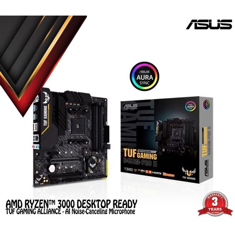 Motherboard Asus Tuf Gaming B450M-PROII AMD AM4