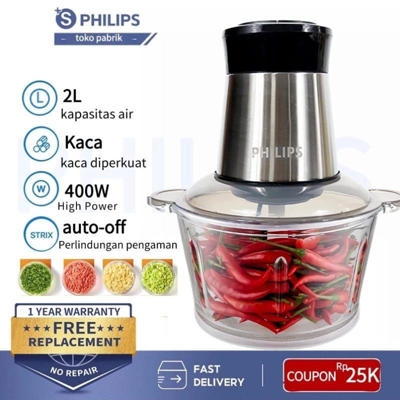 CHOPPER DAGING PHILIPS BLENDER PENGGILING DAGING COOPER MITOCHIBA