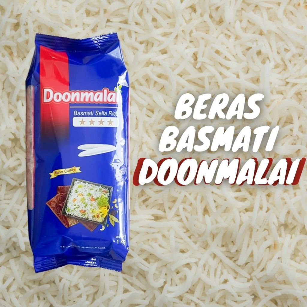 

Beras Basmati Doonmalai beras Organik India 1Kg repack