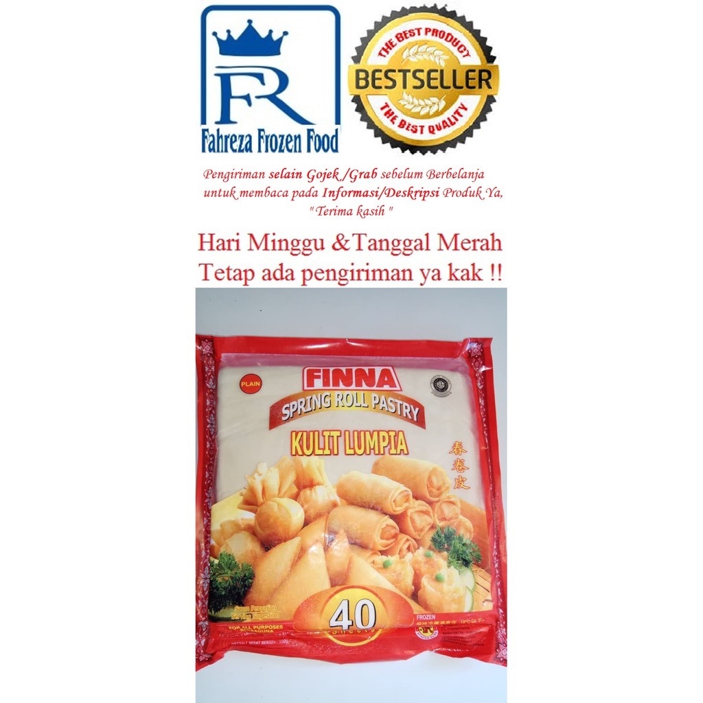 

Finna Kulit Lumpia Besar Isi 50 Harga Promo