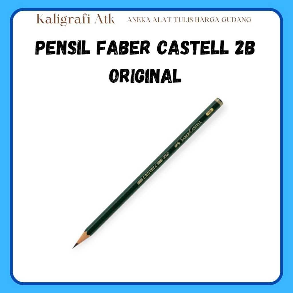 

Pensil Faber castell 2B Original murah