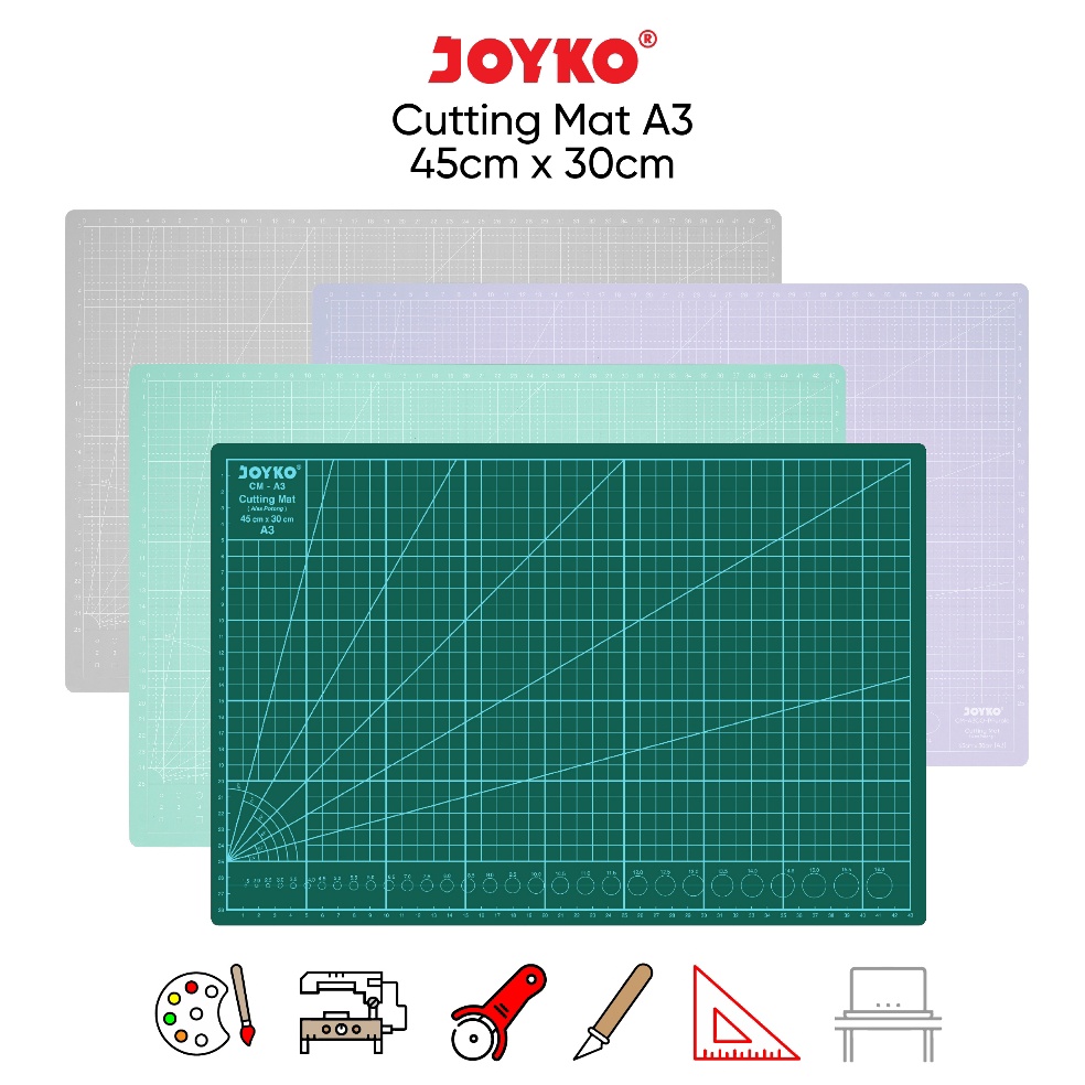 

KODE O8V4 Cutting Mat Alas Potong Joyko CMA3