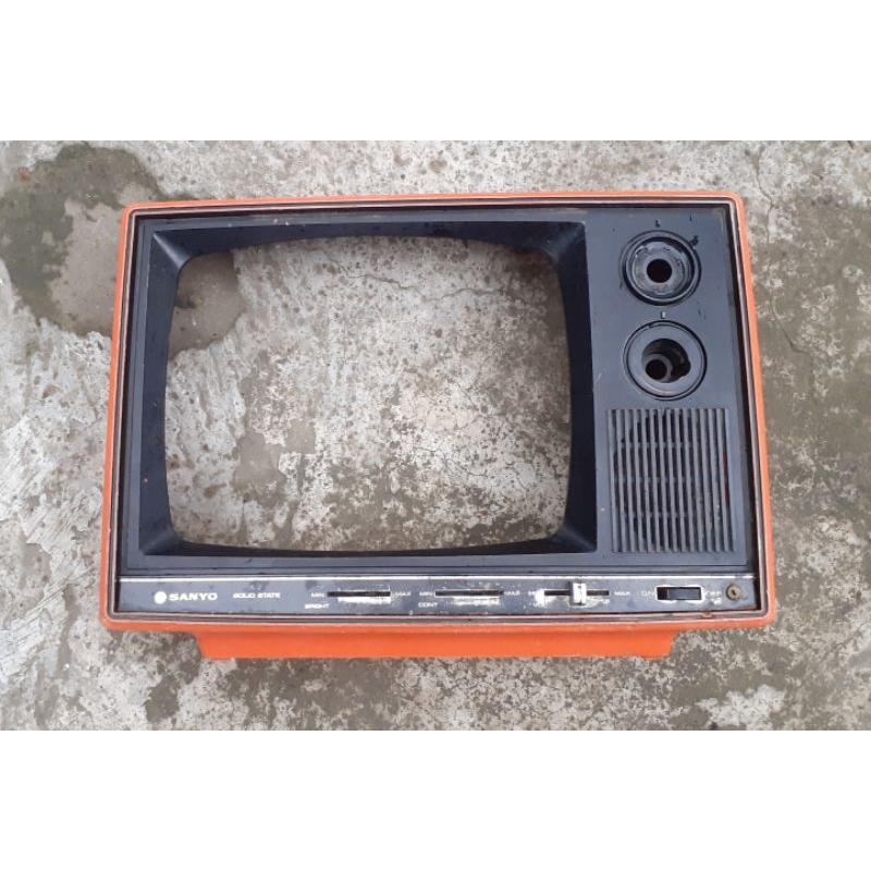 cashing tv sanyo jadul