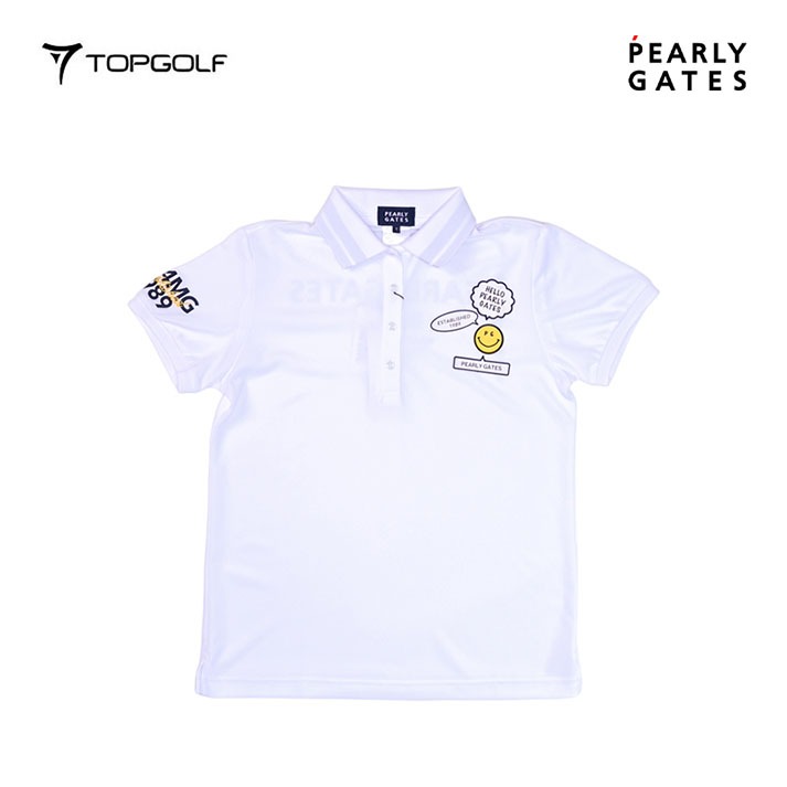 PEARLY GATES POLO SHIRT W KNT 55-4199306 WH