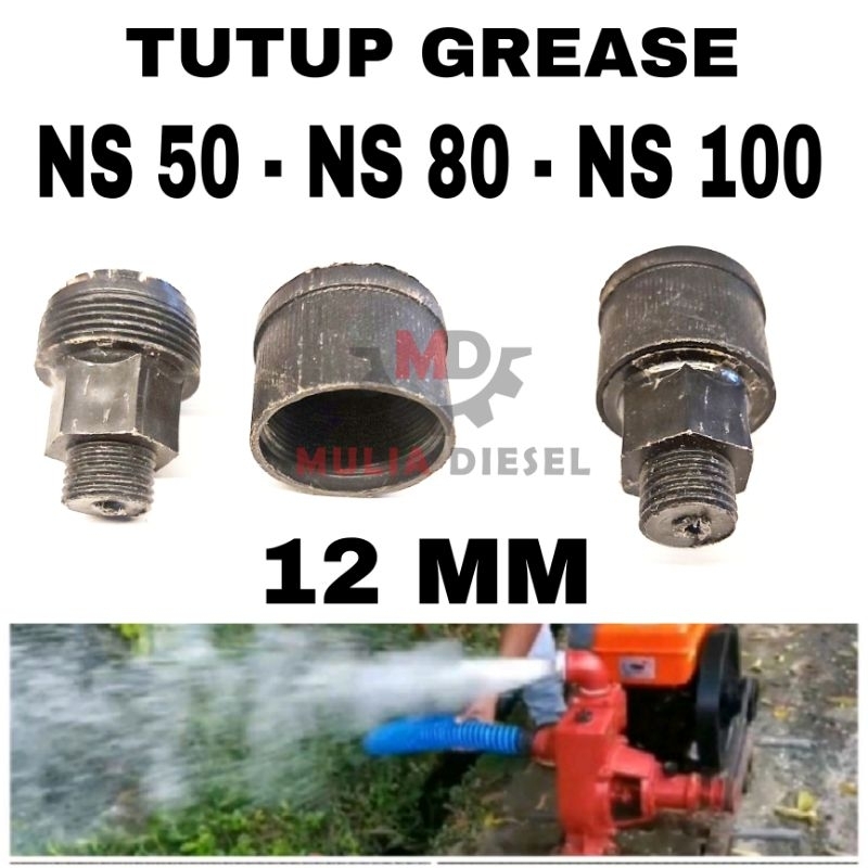 Tutup Minyak Gemuk Grease Pompa Air Keong NS50 NS80 NS100 2in 3in 4in
