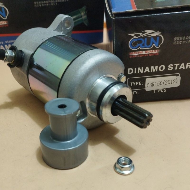 CRUN DYNAMO STARTER ASSY CBR 150 K15 (2012) /CBR 150R /CB 150R /CB150 /DINAMO STATER ASSY ORIGINAL
