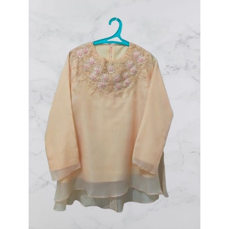 Blouse Kondangan Payet Organza
