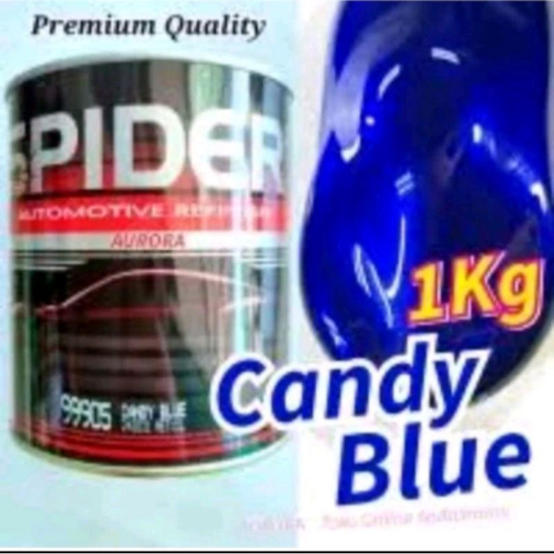 Cat Spider Candytone Blue 99905 Candy Biru