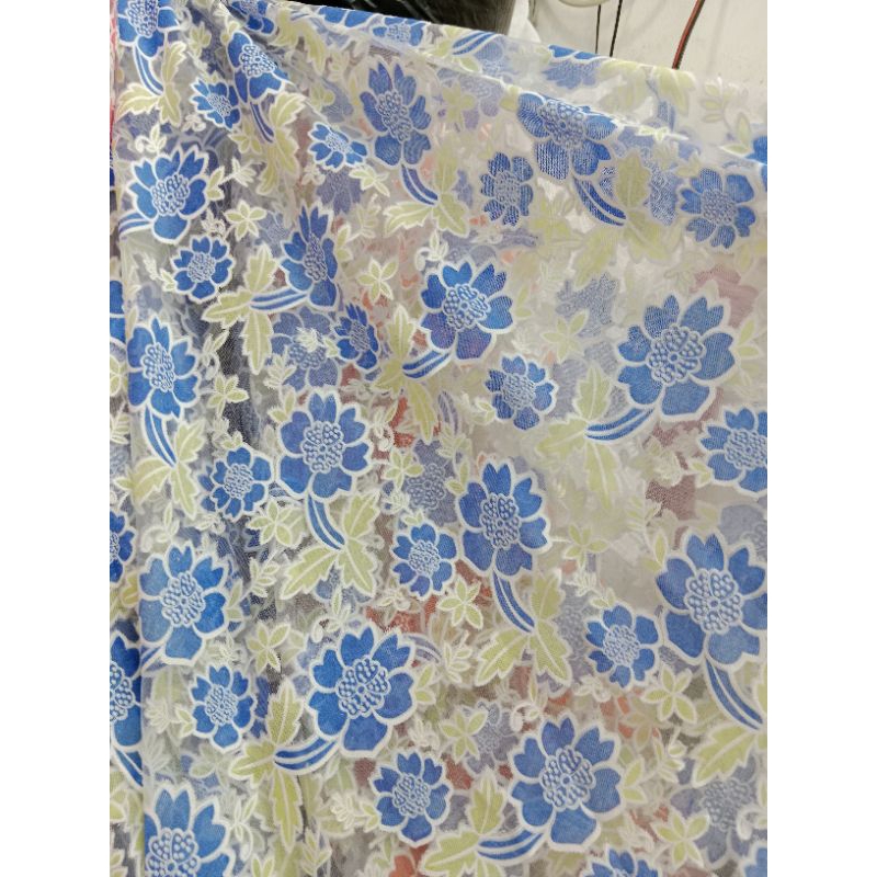 Kain Sifon Motif Sifon Premium