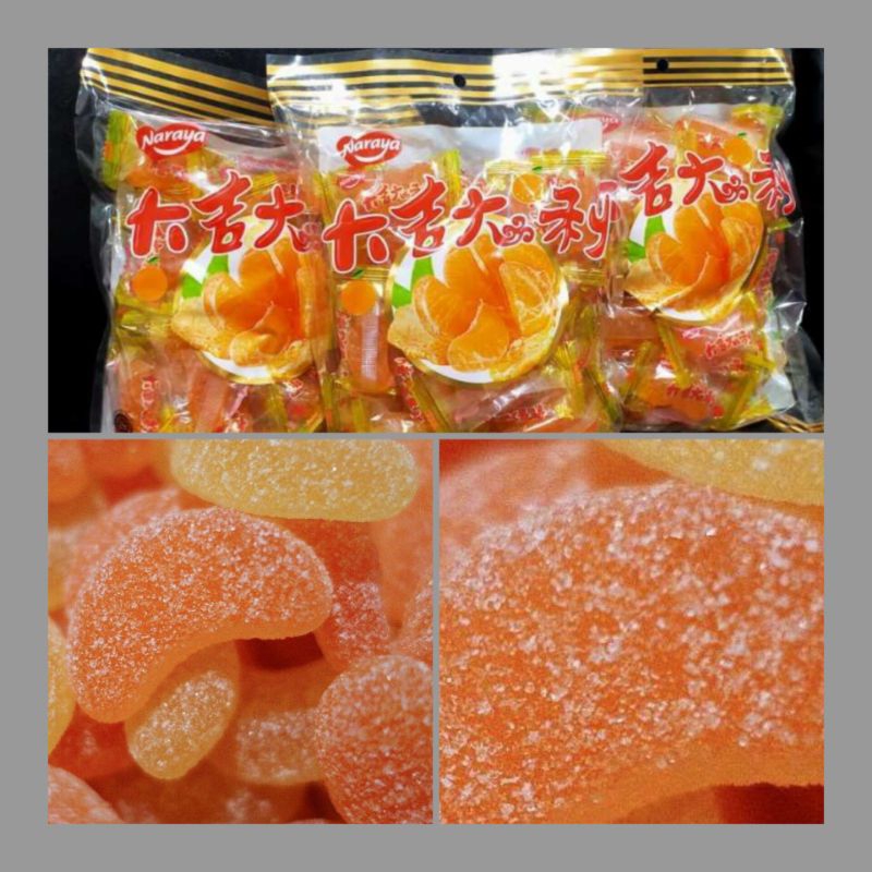 

Permen Jelly Jeruk Manis Naraya 100gram