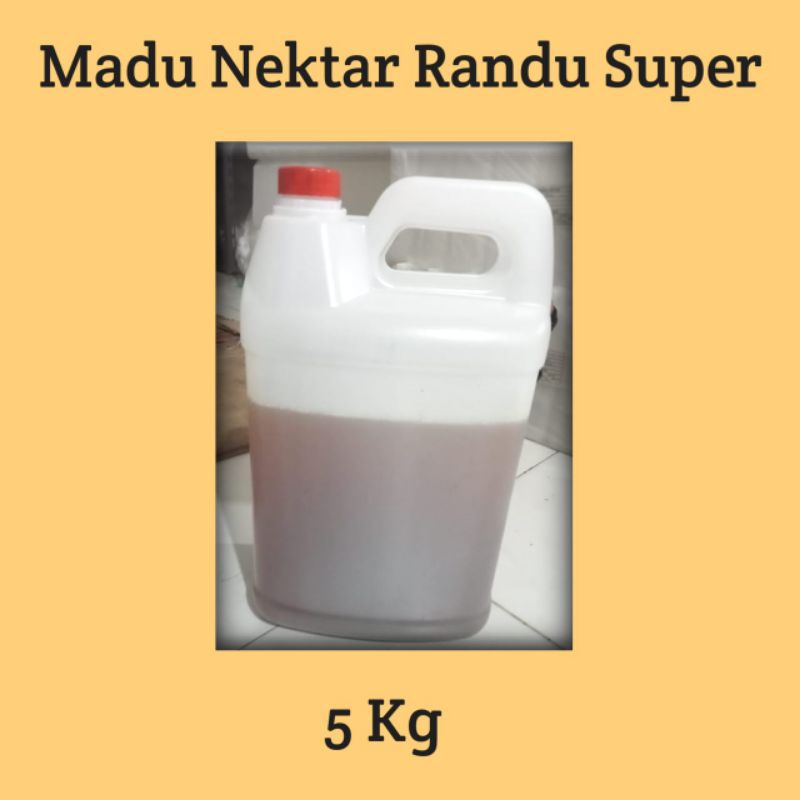 

Madu Nektar Randu Super curah 5 Kg