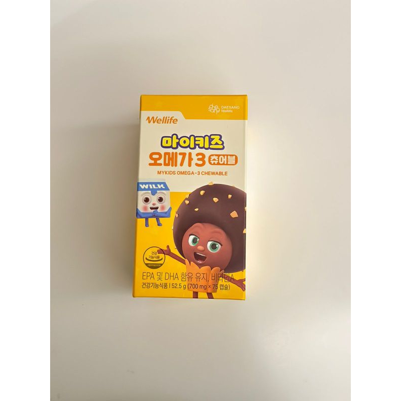 Daesang wellife kids omega-3 chewable 700mg x 75 tablets
