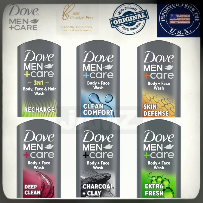 Dove Men Care Body Wash Sabun Mandi Dove Import USA Mix Variant