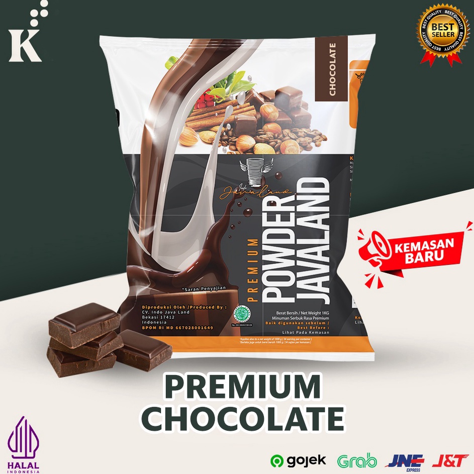 

Buruan Dapetin Bubuk Minuman Premium Chocolate Coklat Javaland Grande 1kg