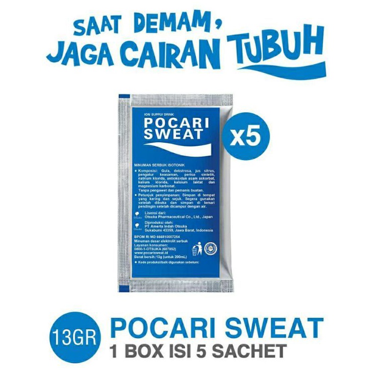 

Spesial Edition Pocari Sweat Sachet 13gr