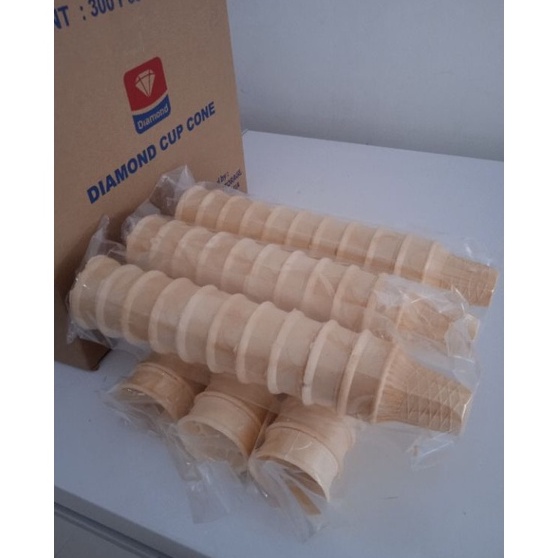 

Kualitas Terbaik Cone Ice Cream 1 pack isi 1