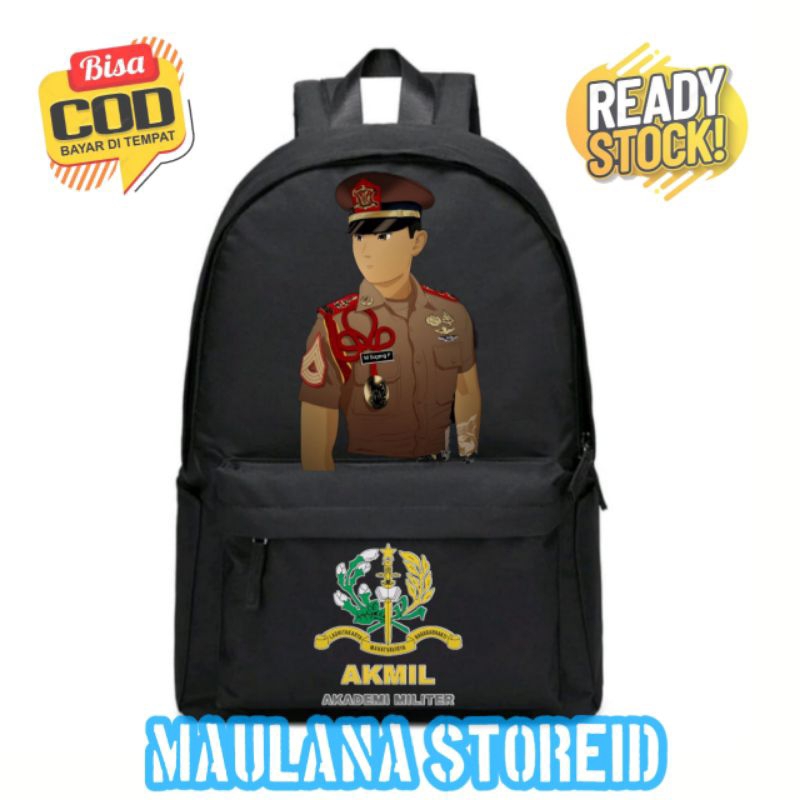 Tas Ransel Taruna Akmil/Akpol/Polri/TNI Dll~Tas ransel Dewasa