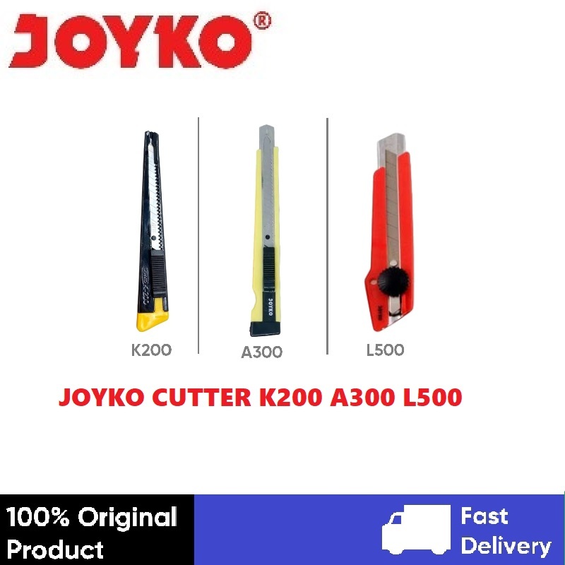 

Joyko Cutter KECIL K200 A-100 Silet Pemotong Kertas cutter Potong