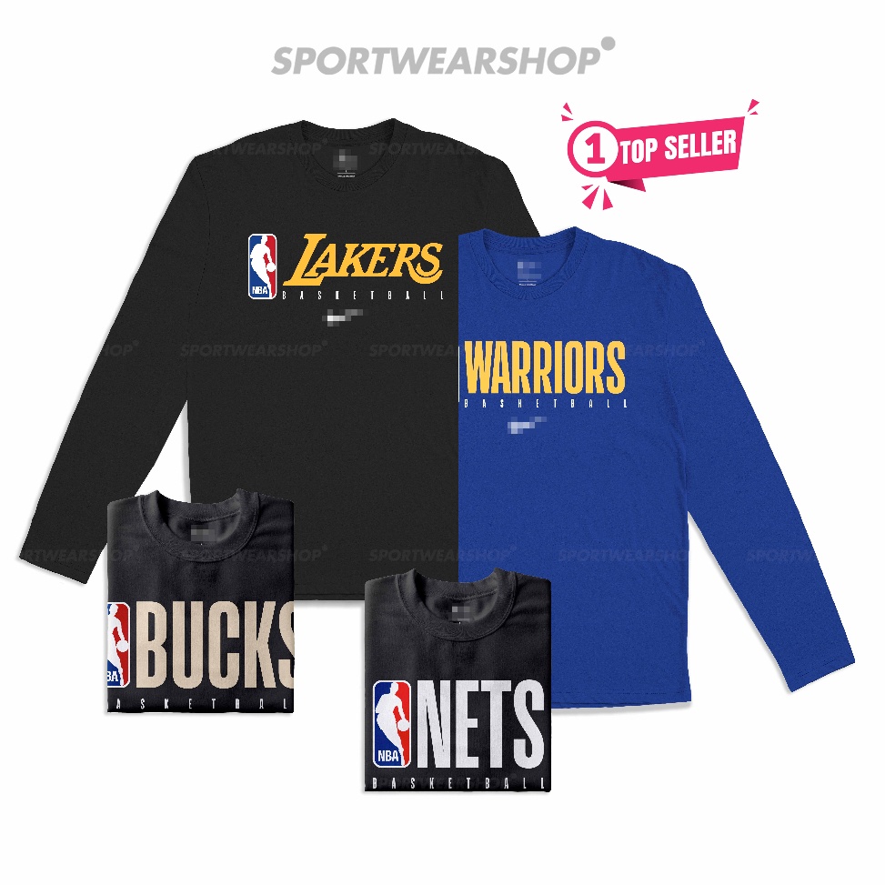 KODE F2S6 Kaos Olahraga Baju Basket Pria Wanita NBA T shirt Essential Practice 22 LENGAN PANJANG LON