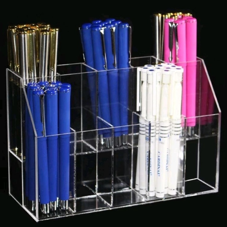 

KODE V4T8 Akrilik Rak Pulpen Display Atk