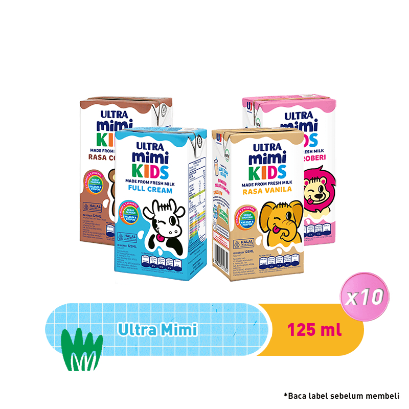 

Susu UHT Ultramilk Mini 125 ml (KHUSUS INSTAN) SATUAN