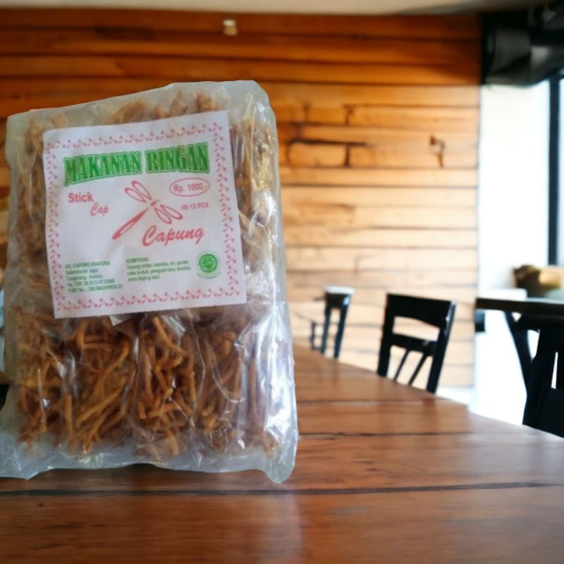 

snack stick cap capung isi 12 Pedas | Cikur | Seblak | rambut nenek | Basreng