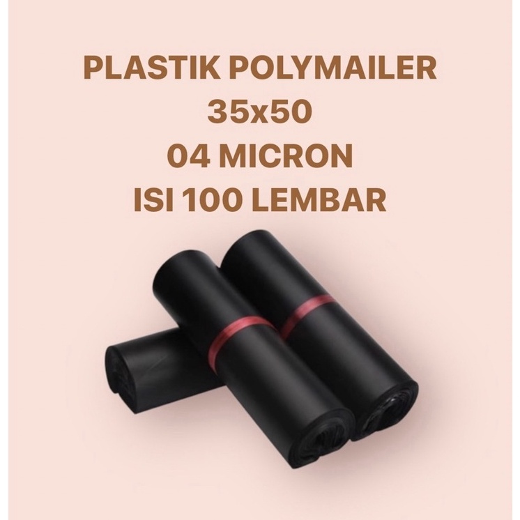 

KODE L6O3 35x5 1 LEMBAR PLASTIK POLYMAILER HITAM 35x5 PLASTIK PACKING ONLINE SHOP