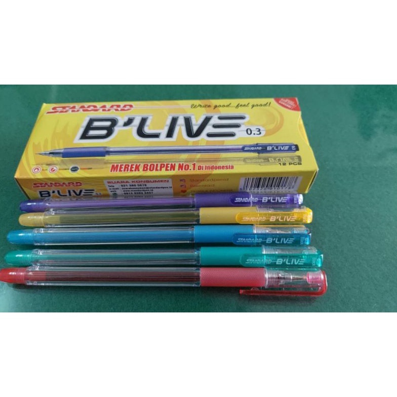 

KODE V6S7 PULPEN STANDARD BLIVE 3MM HITAM PER BOX 1 LUSIN PULPEN STANDARD BLIVE BALLPOINT STANDARD BLIVE BOLPEN PULPEN MURAH BERKUALITAS