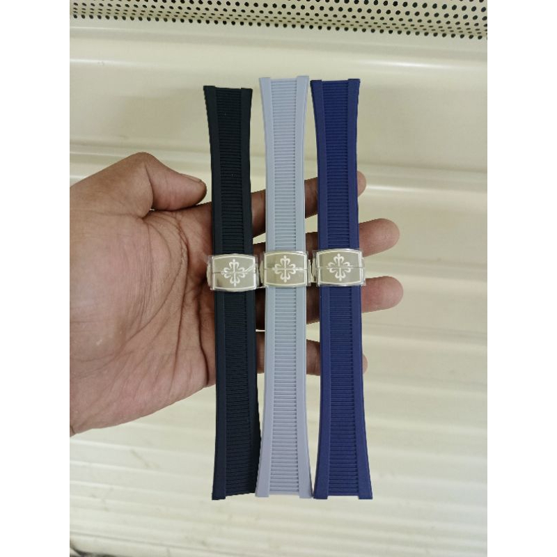 Silicon watch Strap For Patek Philippe Nautilus 5711  5726  5712g  5980 Tali Jam Patek PHILIPPE