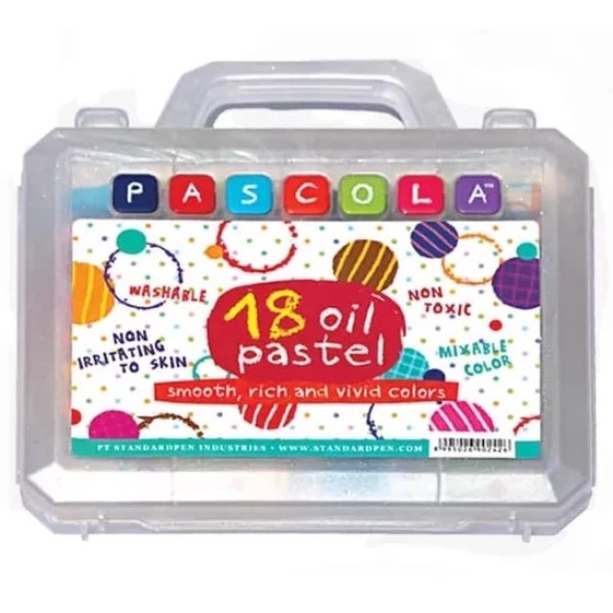 

ART V34L CRAYON OIL PASTEL PASCOLA CRAYON PASCOLA 18 WARNA