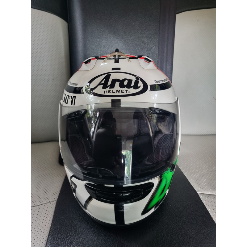 (SOLD) Arai RR5 Haga Monza White Size L