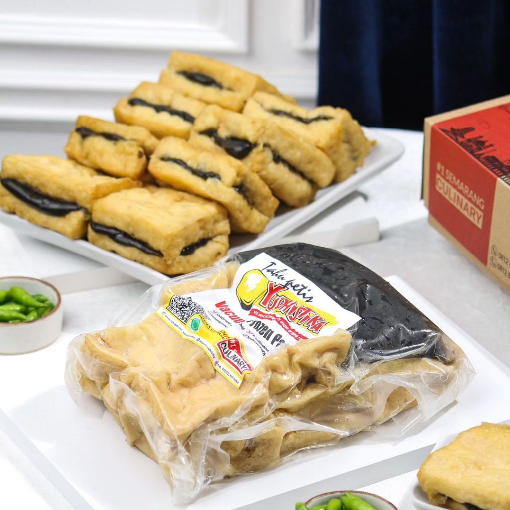 

Tahu Petis Khas Semarang Merk Yudhistira Isi 10 pcs Frozen Special Vacuum