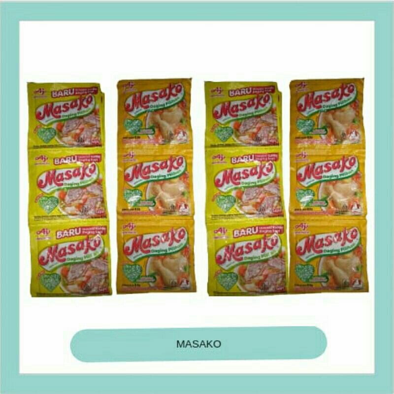 

Bumbu Masako 1 Renceng/12 Sachet