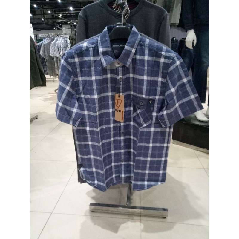 kemeja watchout jeans