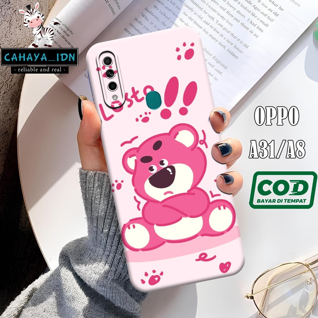 SOFTCASE OPPO A8 / A31 - CARTOON - Accessories Handphone - Case Murah -Terbaru -Handphone