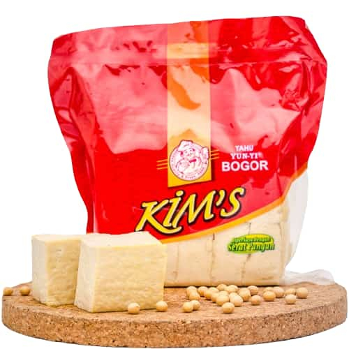 

Kims Tahu Fresh / Tahu Kuning / Tahu Putih 500 gr isi 10 pcs