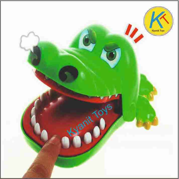 0225 - Mainan Buaya Gigit Jari - Crocodile Bite Hand Finger