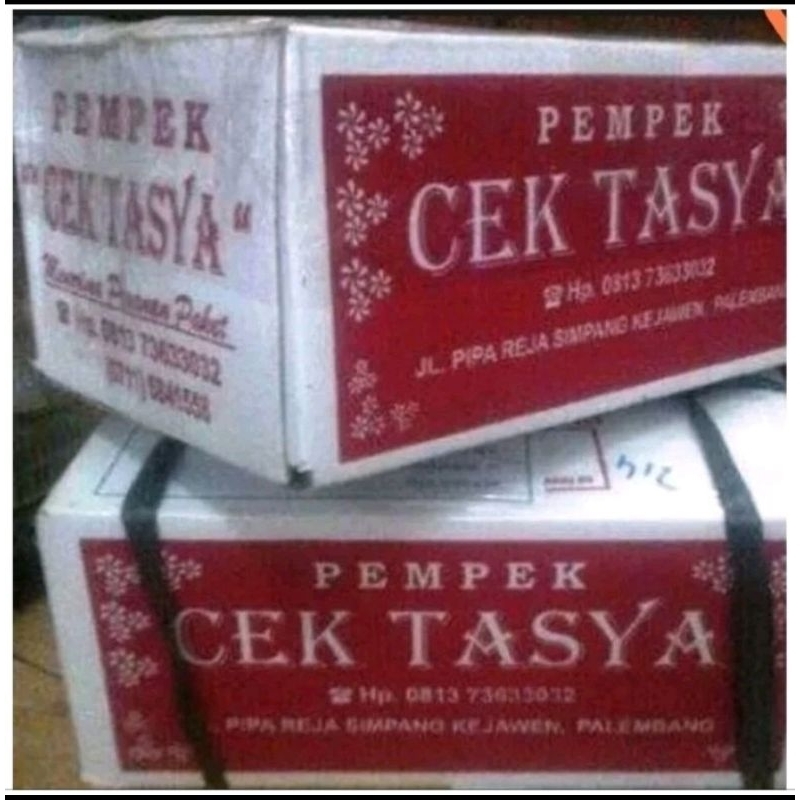 Pempek Tasya Palembang 100 pcs vacuum