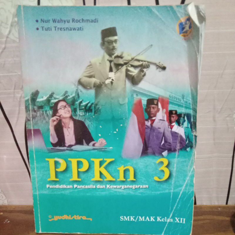 buku PPKN kelas 12 untuk SMK kurikulum 2013
