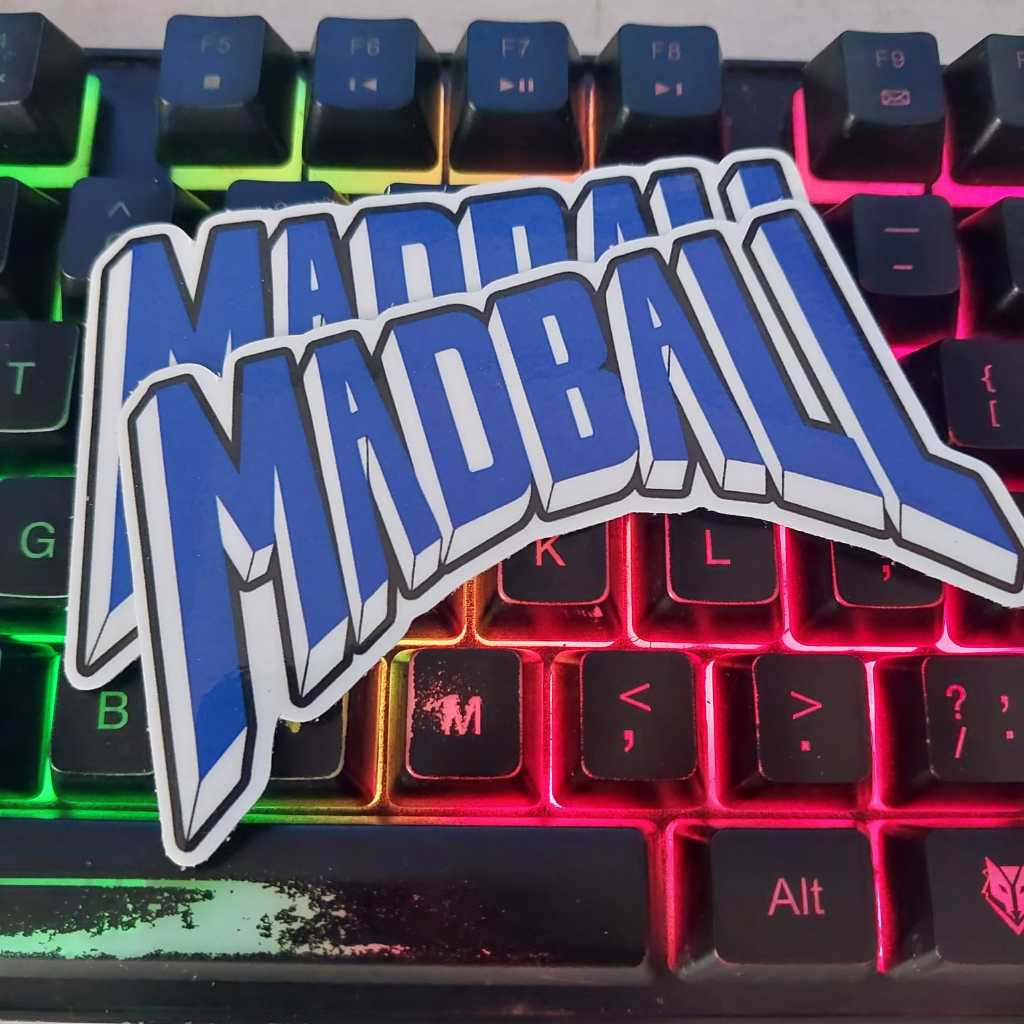 

STIKER BAND HARDCORE - MADBALL - VINYL ANTI AIR Stiker Helm / Laptop / aksesories