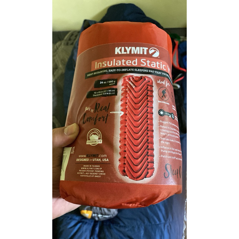 klymit insulated static v