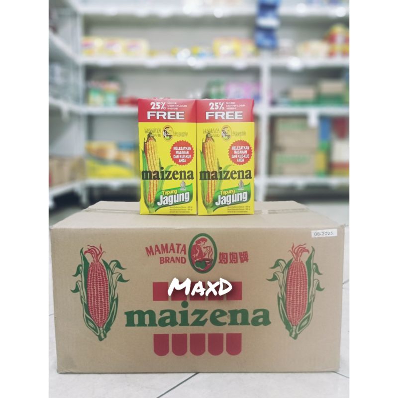 

Tepung Maizena Mamata 500gr × 24 Pcs 1 Dus