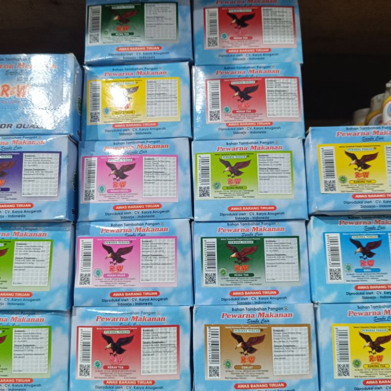 

Pewarna Makanan Rajawali Rw