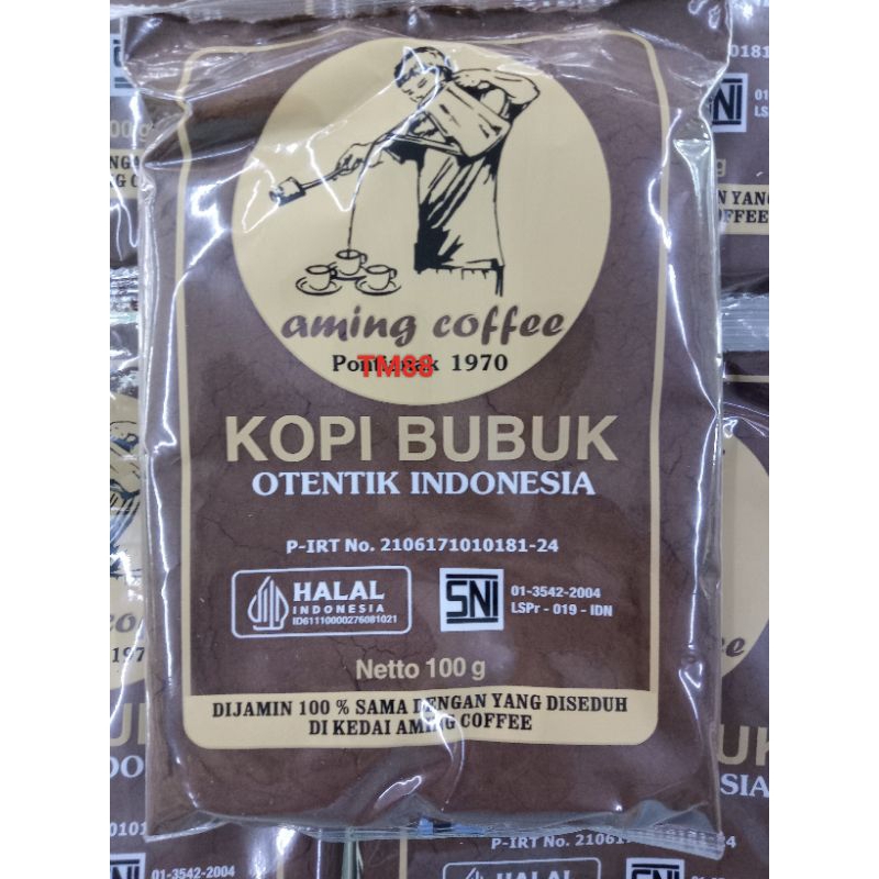 

KOPI BUBUK AMING KHAS PONTIANAK KALIMANTAN